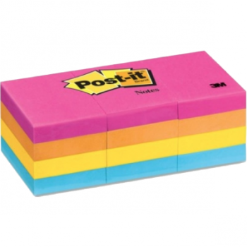 3M™ Post-it® Note 報事貼便條紙(螢光色系) [1.5x2"] 653AN