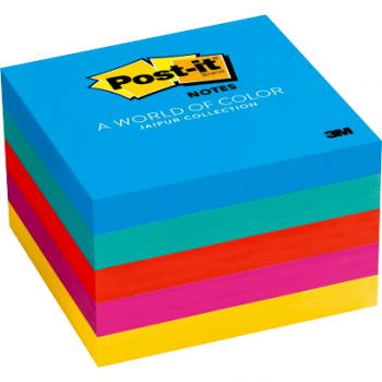 3M™ Post-it® Note 報事貼便條紙(印度齋浦爾色系) [3x3"] 654-5UC