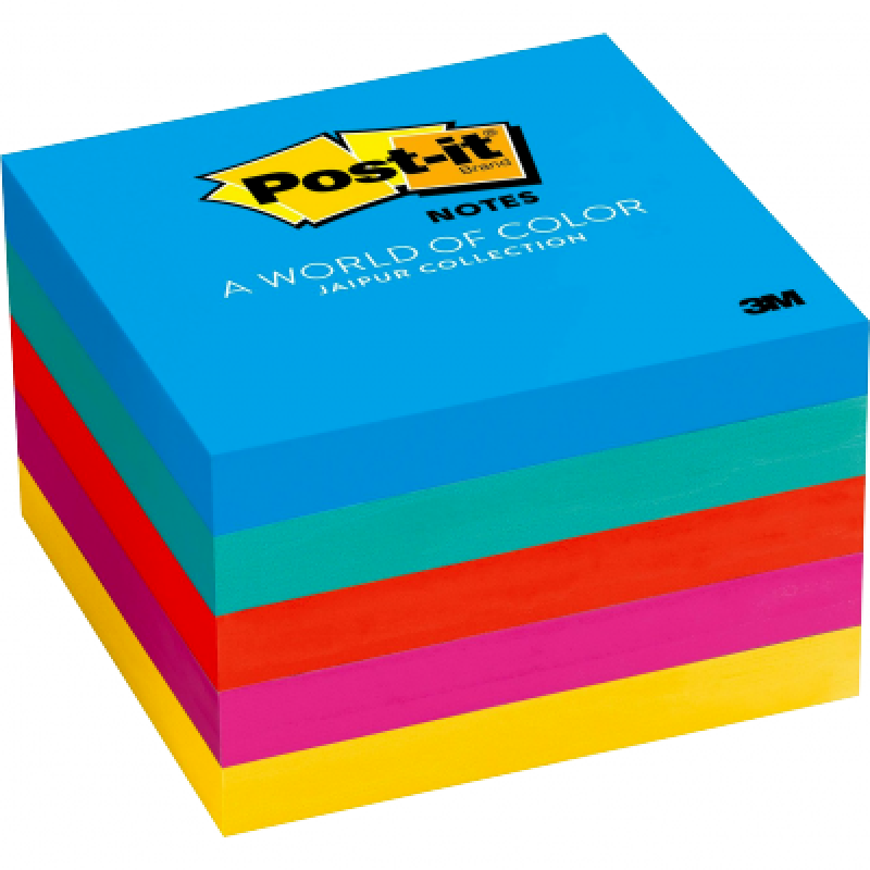 3M™ Post-it® Note 報事貼便條紙(印度齋浦爾色系) [3x3"] 654-5UC