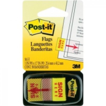 3M™ Post-it® 話事旗仔 [SIGN HERE] 680-9