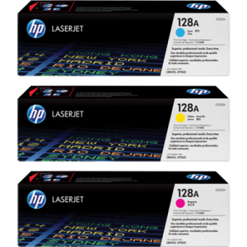 HP Toner Cartridge #128A CE321A/2A/3A (Cyan/Magenta/Yellow)