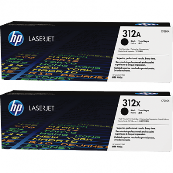 HP Toner Cartridge #312A/X CF380A/CF380X (Black)