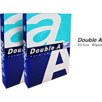 Double A A3 80gsm 白色影印紙