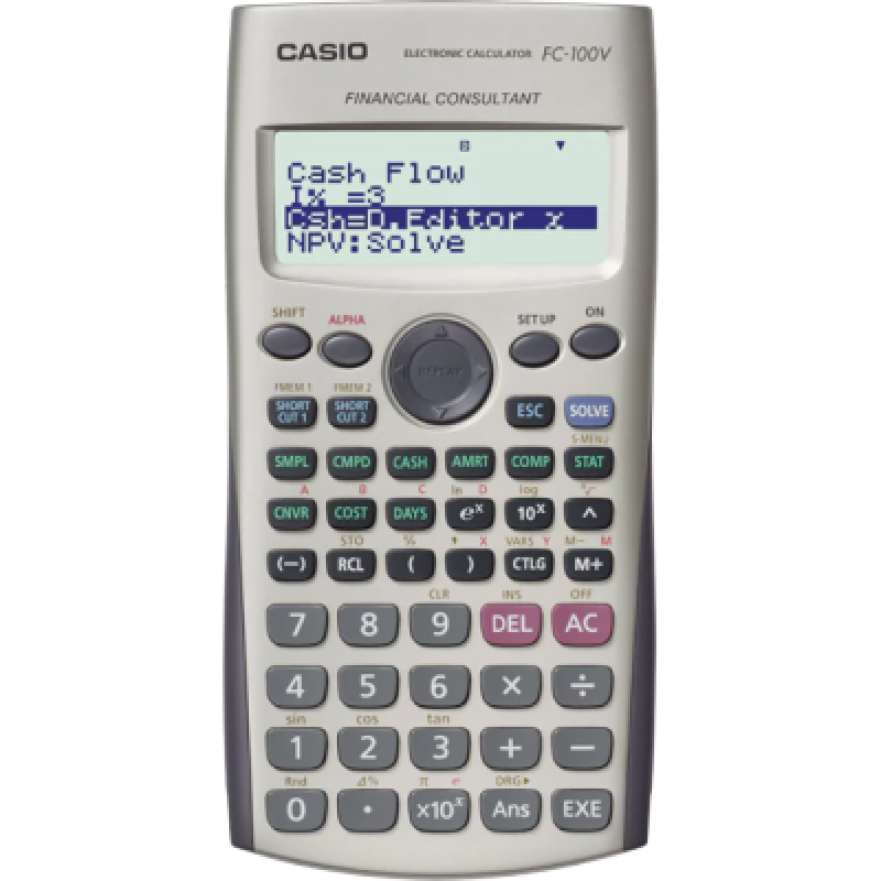 Casio 科研及財務計算機 FC-100V