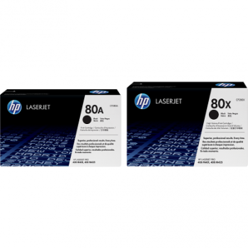 HP Toner Cartridge #80A/X CF280A/CF280X (Black)