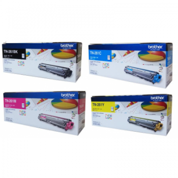 Brother Toner Cartridge TN-261BK/C/M/Y (BK/C/M/Y)