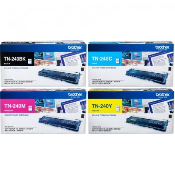 Brother Toner Cartridge TN-240BK/C/M/Y (BK/C/M/Y)