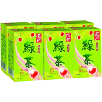 Tao Ti 道地 蘋果味綠茶 250ml [6's]