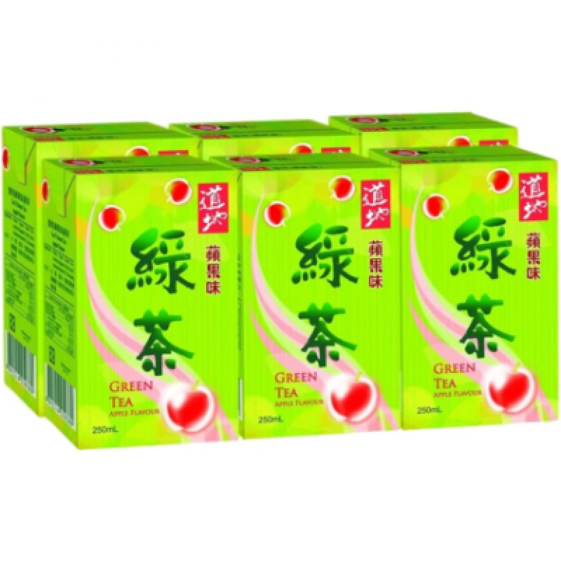 Tao Ti 道地 蘋果味綠茶 250ml [6's]