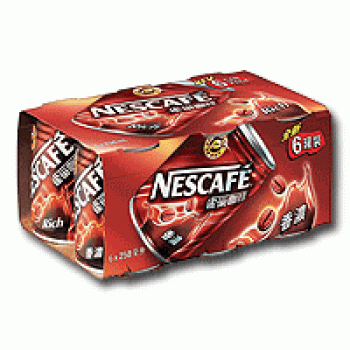 Nescafé 雀巢香濃咖啡  250ml [6's]