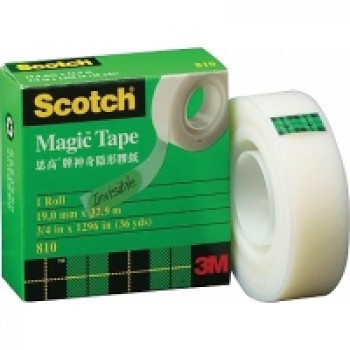 3M™Scotch®  3/4" 隱形膠紙  no.810